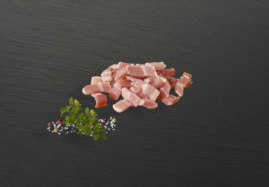 Lardons salés