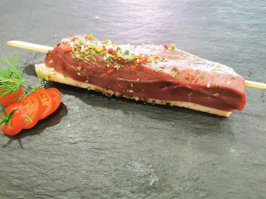 Brochette de Canard mariné