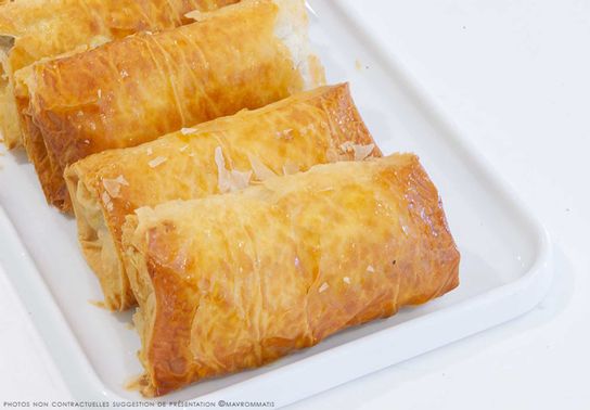 Kréatopitta, feuilleté à l'agneau