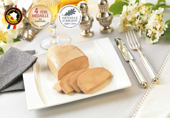 Lobe de Foie Gras de Canard Entier du Sud-Ouest Mi-Cuit - 300g