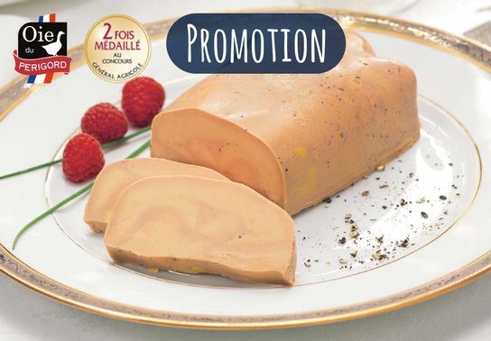 Lobe de Foie Gras d'Oie Entier du Périgord Mi-Cuit - 300g