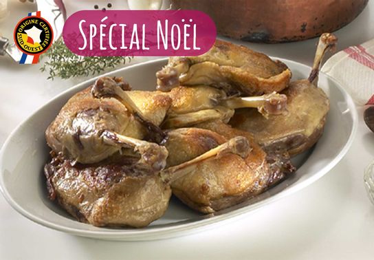 Confit de Canard du Sud-Ouest Mi-Cuit