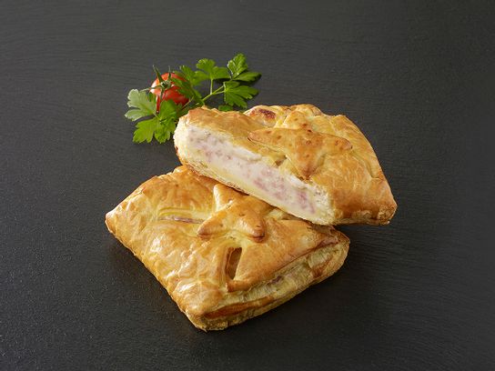 Feuilleté jambon fromage