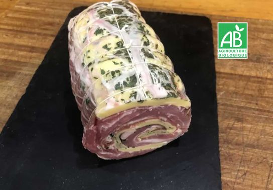 ROTI DE VEAU BIO A L ITALIENNE 6/ 8 PERS 1KG 500
