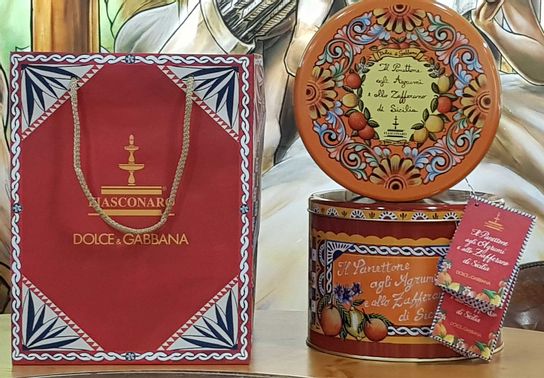 La Panettone Fiasconaro - Packagé par Dolce & Gabbana