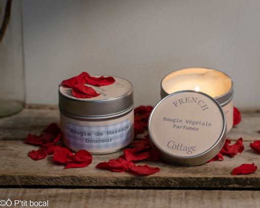 Bougie de massage