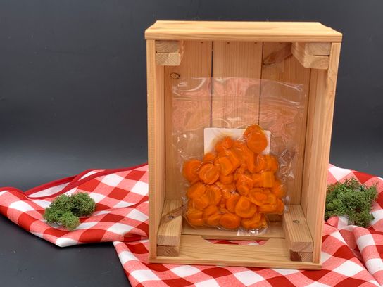 Carottes rondelles cuites 300 gr