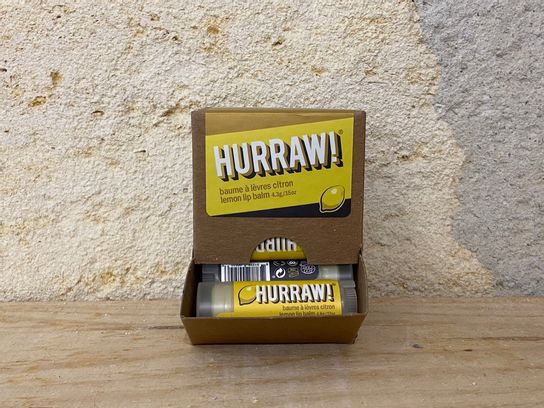 Baume à lèvres citron Hurraw