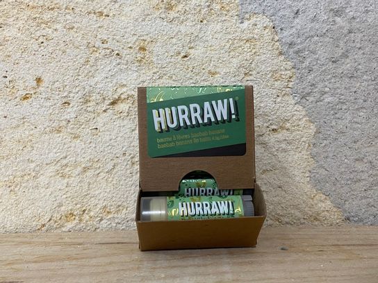 Baume à lèvres Pitta Coco menthe citronnelle Hurraw