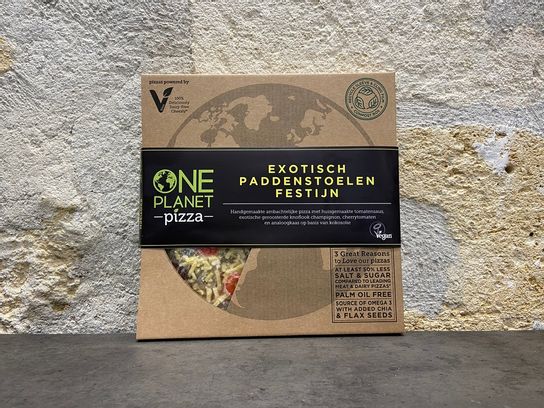 Pizza champignons exotiques One Planet Pizza