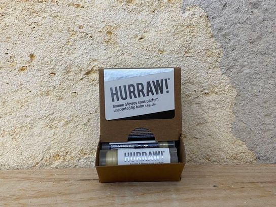 Baume à lèvres sans parfum Hurraw