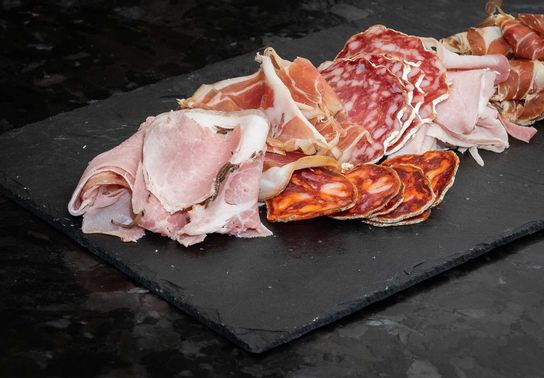 Ardoise de charcuteries