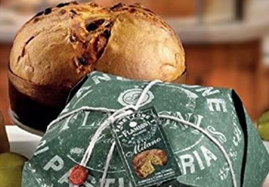 Panettone milano de la maison flamigni vert 1 KG