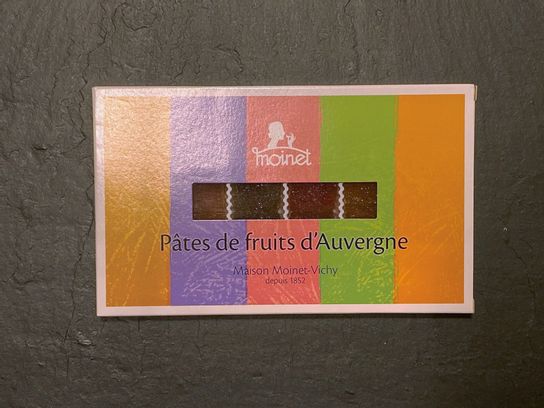 Pâte de fruits d'Auvergne - La boîte de 230G