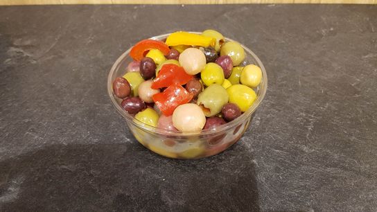 olives meli-melo aux herbes de provence