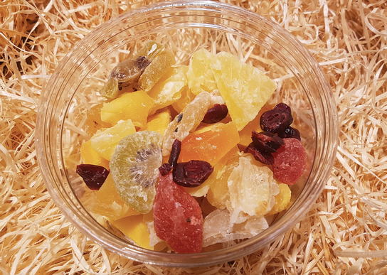 Assortiment de fruits séchés