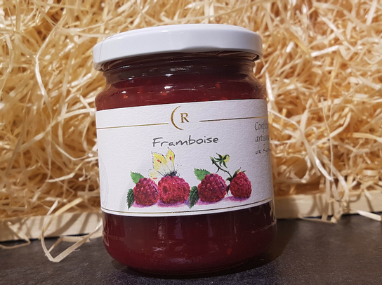 Confiture artisanale framboise