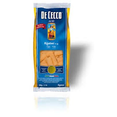 Rigatoni 500GR  De Cecco