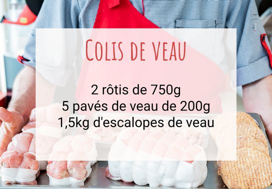 Colis de veau