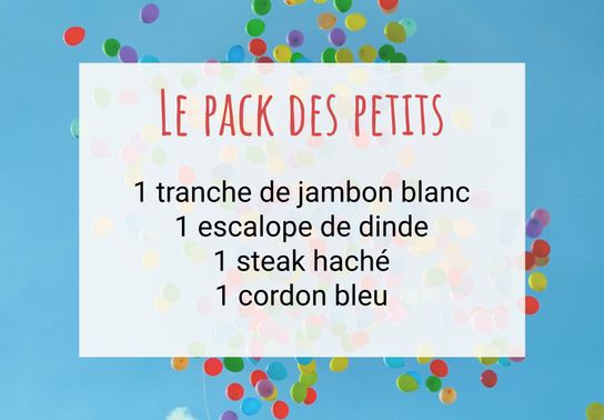 Le pack des petits