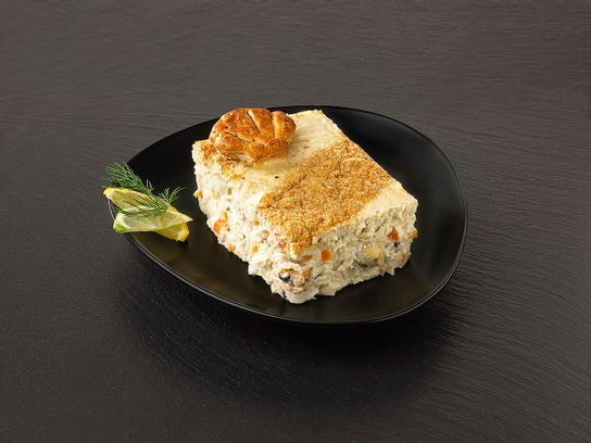 Gratin de Saint-Jacques aux fruits de mer