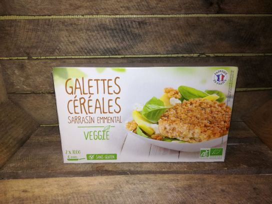 Galettes céréales Sarrasin Emmental