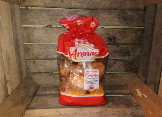 Madeleines emballées paquet 475g Arenas