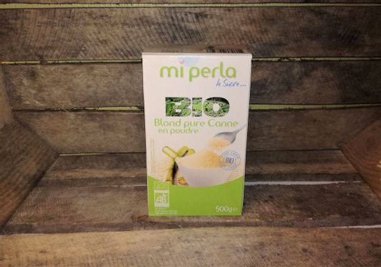 Sucre BIO en poudre pure Canne