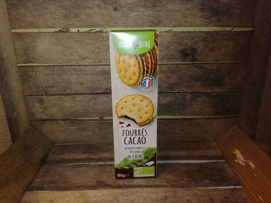 Biscuits fourrés BIO cacao