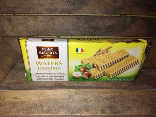 Gaufrettes à la noisette