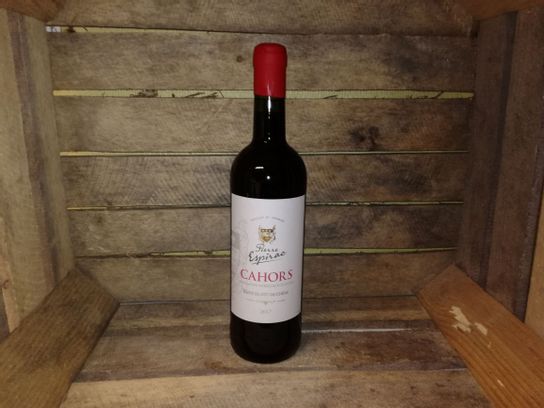 Vin rouge Cahors Pierre Espirac AOC