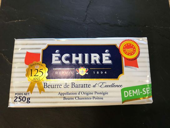 Beurre baratte demi-sel Echiré