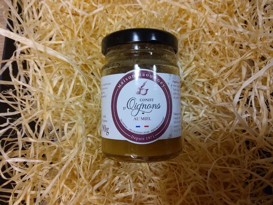 Confit d’oignons au miel
