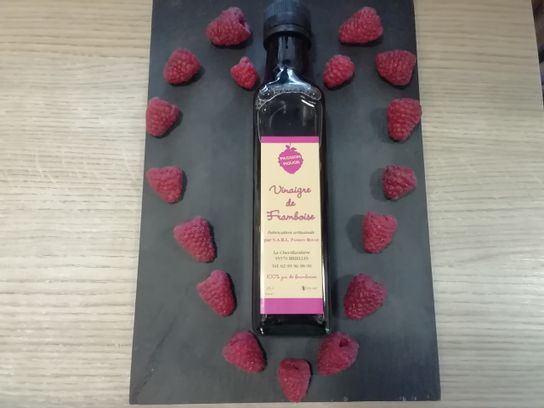 Vinaigre de framboise artisanal 25cl