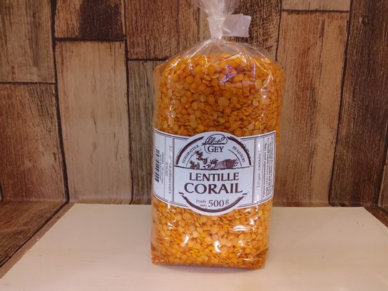 Lentille corail