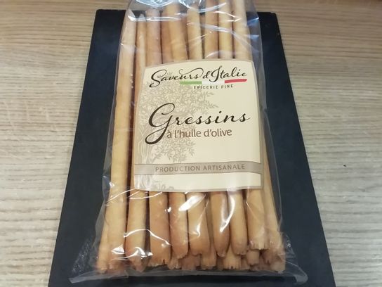 Gressins à l'huile d'olive