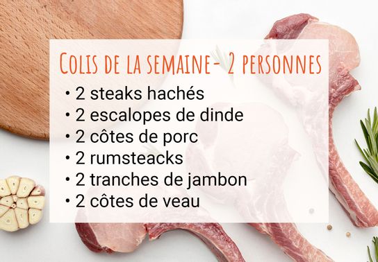 Colis de la semaine - 2 personnes