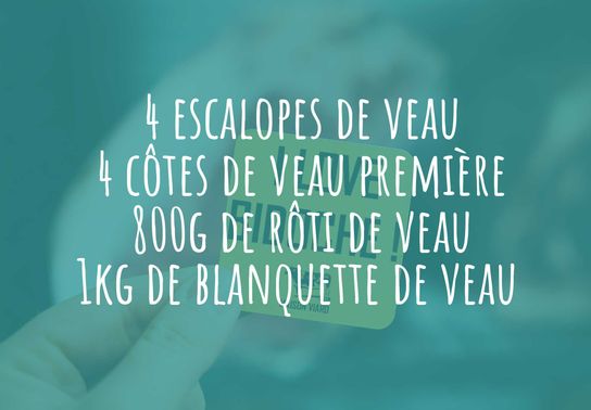 Le colis de veau