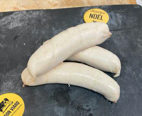 Boudin blanc nature