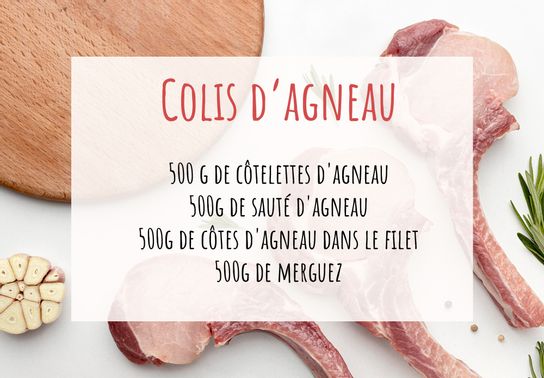 Le colis d'agneau