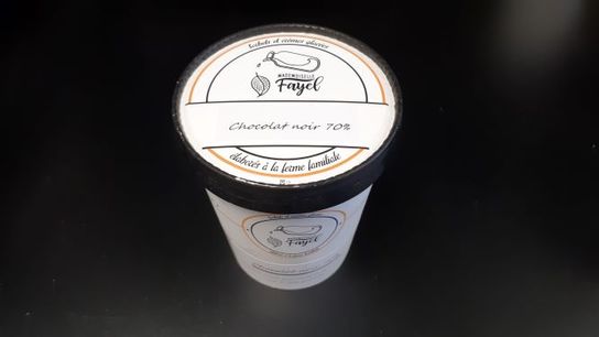 Glace Chocolat noir 70% 400 g