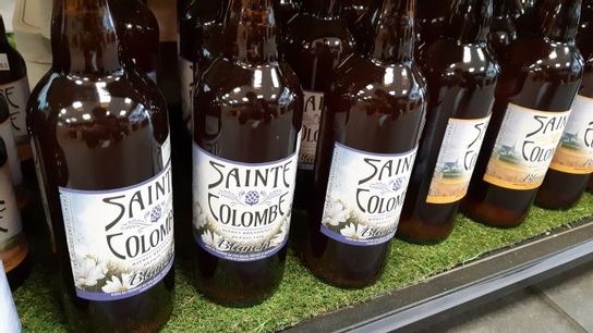 Bière Sainte colombe Blanche - 75 cl - Artisanale Bretonne