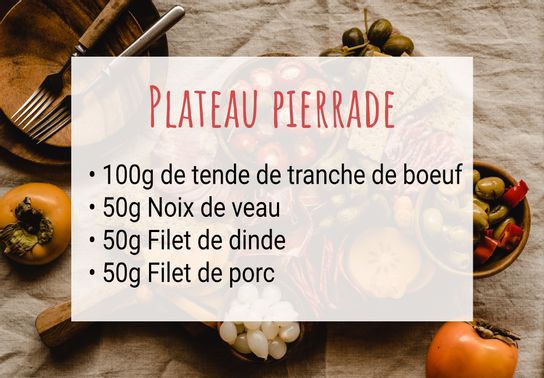 Plateau Pierrade