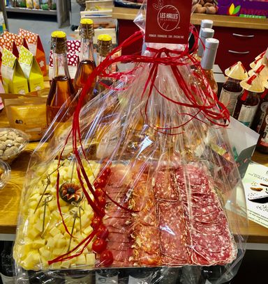 Plateau Mixte Fromages/Charcuteries 5-6 personnes