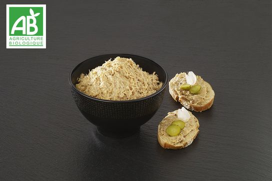 Rillettes de poulet bio