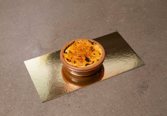 Crème brulée au foie gras