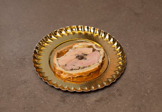 Pâté croûte de foie gras de canard entier aux fruits secs