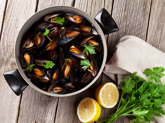 Moules de bouchot