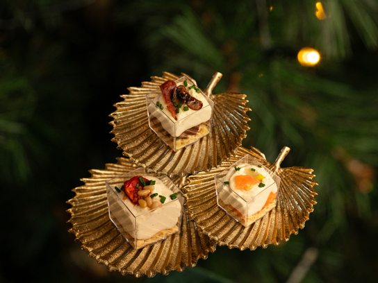 Mini Tiramisù Salé - Tiramisu champignons & Parmigiano