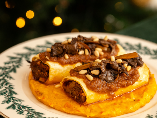 Cannolo Canard & Chanterelles